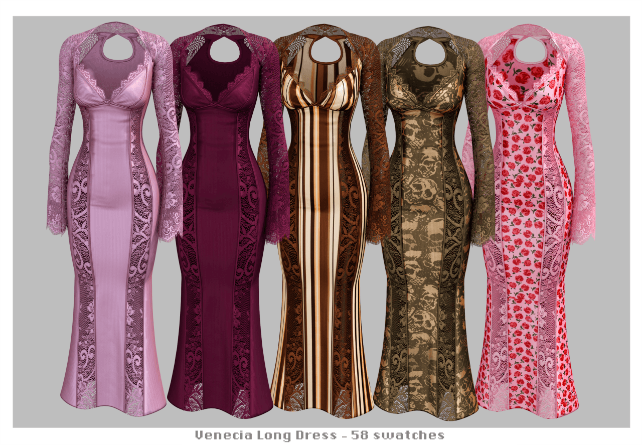 Галерея мода Сет платьев Enchanted Collection #1